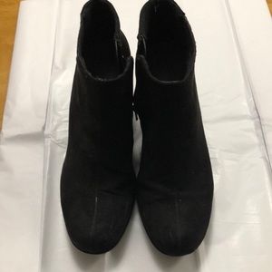 Black booties from Belk